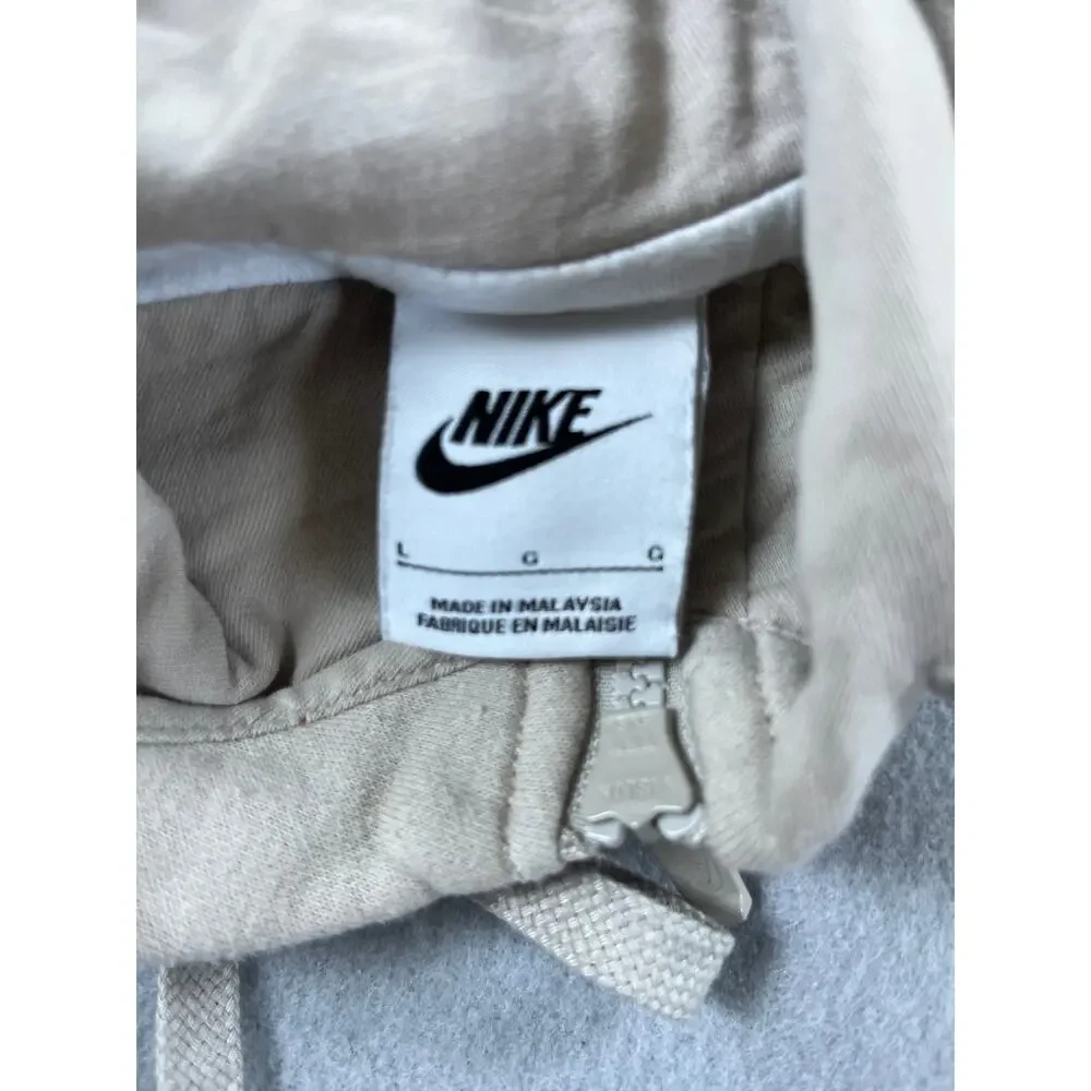 Tennessee Volunteers Hoodie Mens L Beige Nike Vols Football NCAA Sports Anorak